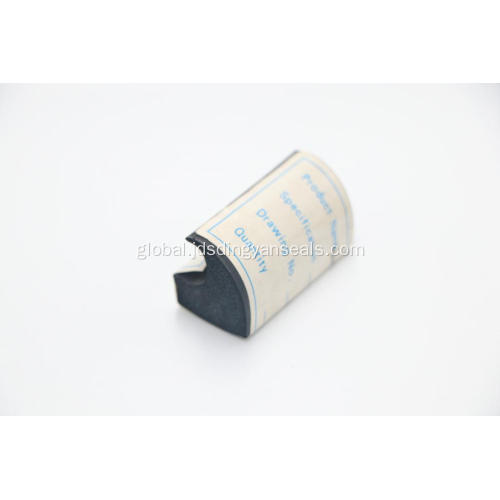 Marine Door Window Sponge Rubber Seal Hook shape solid core sponge rubber seal packing Supplier